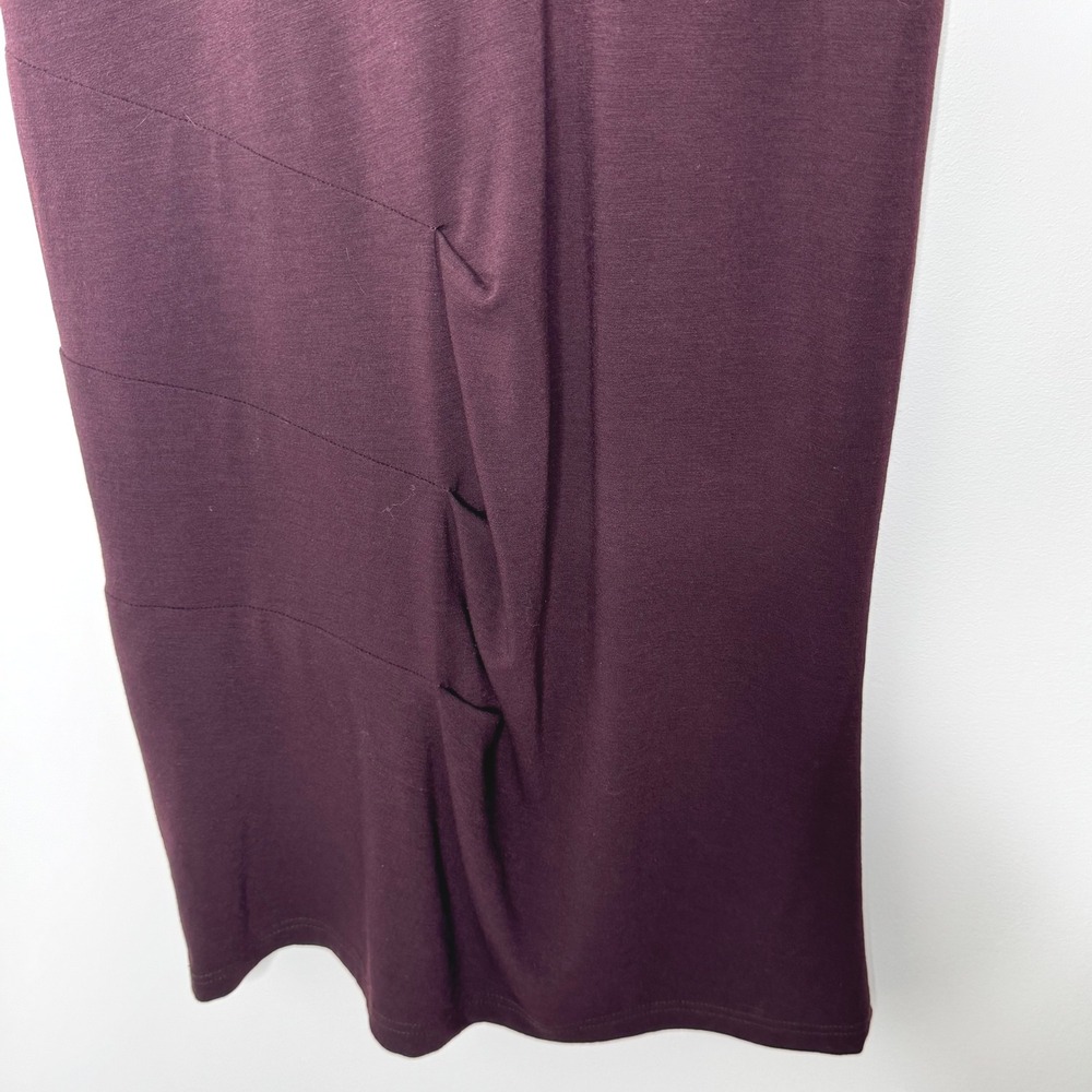 Lilith Wool Blend‎ Maxi Skirt wine color Size Small - Picture 5 of 11